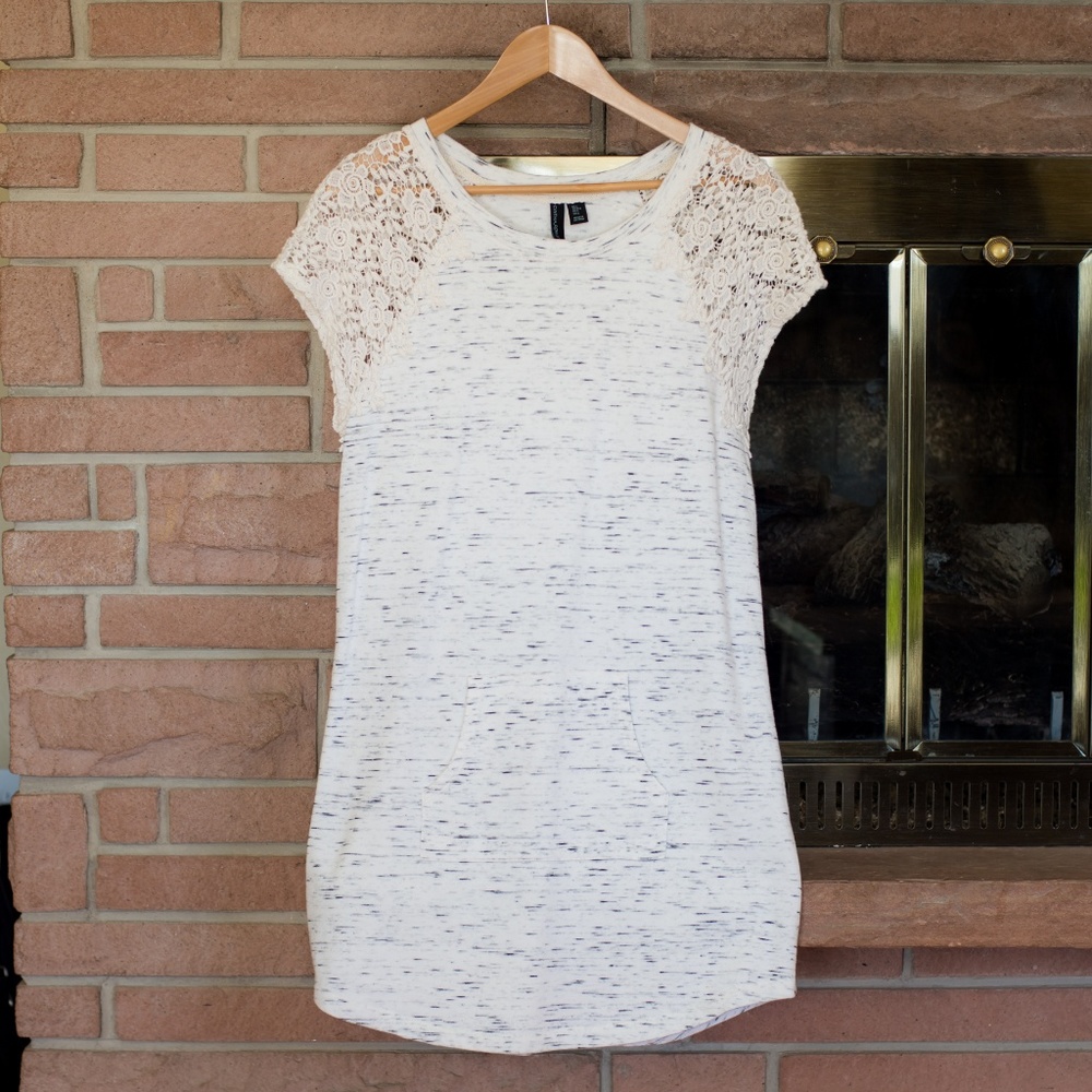 Cynthia Rowley Lace Sleeved Dress